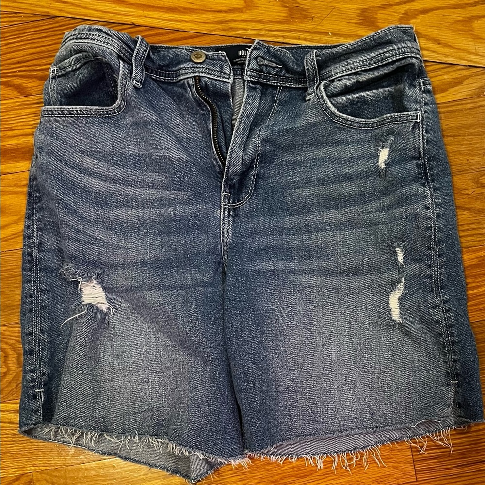 Hollister ultra high rise dad shorts